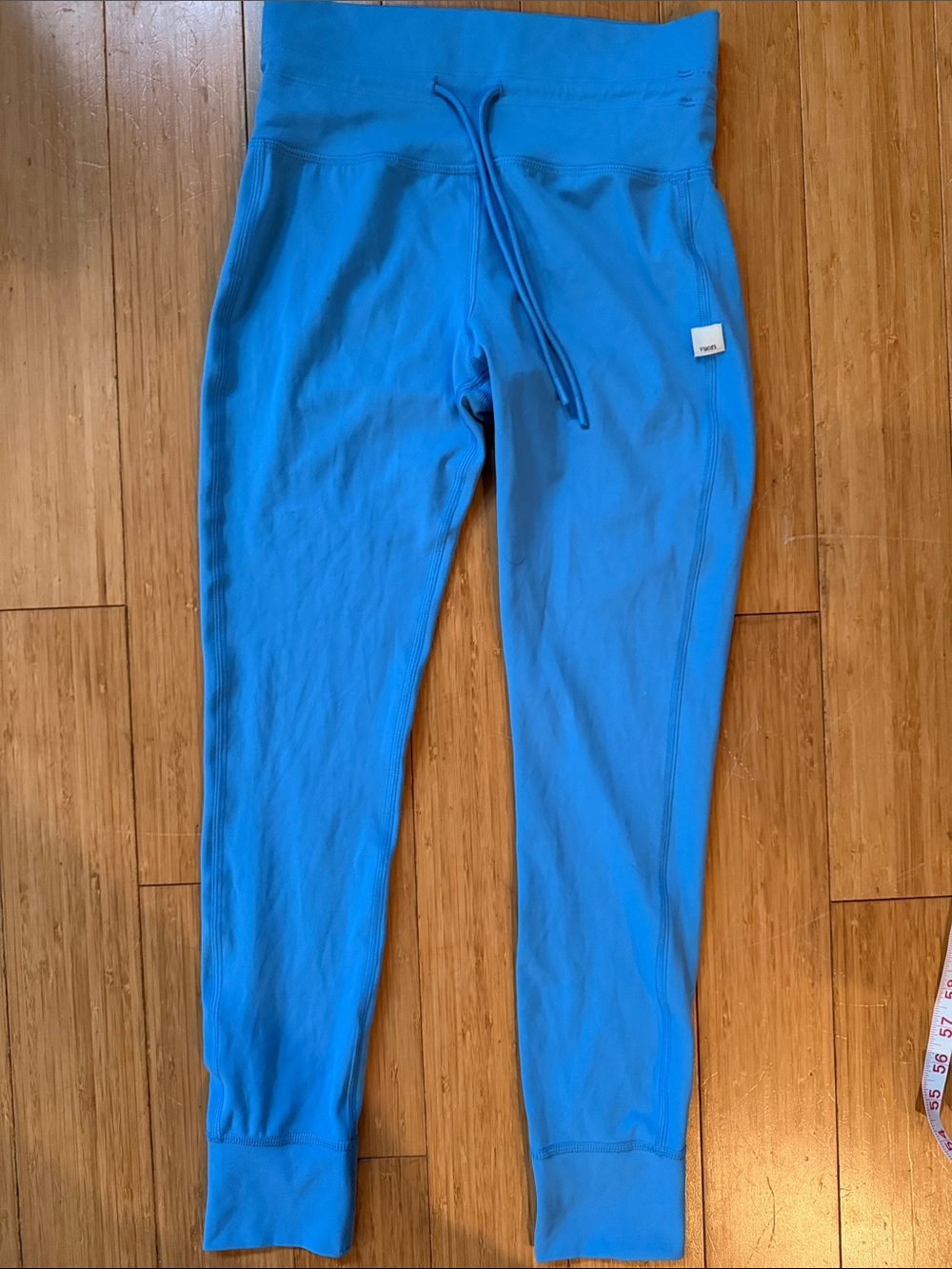Vuori Bright Blue Drawstring Leggings